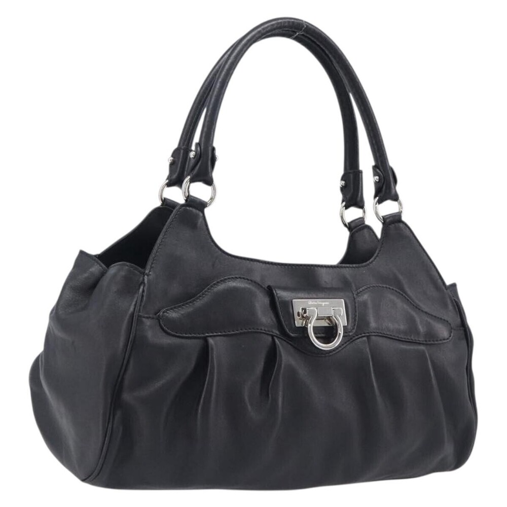 Salvatore Ferragamo Gancini Leather Medium